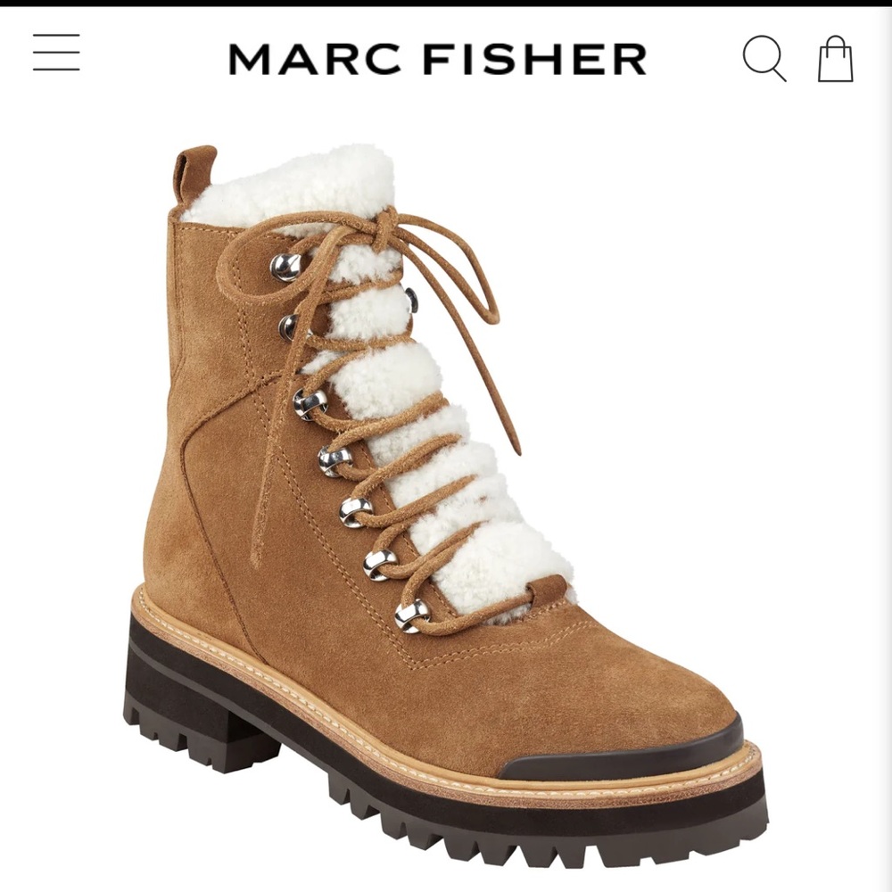 Marc Fisher IZZIE LUGSOLE ANKLE BOOT